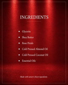 Ingredients in Abrra Rose Scrub Soap