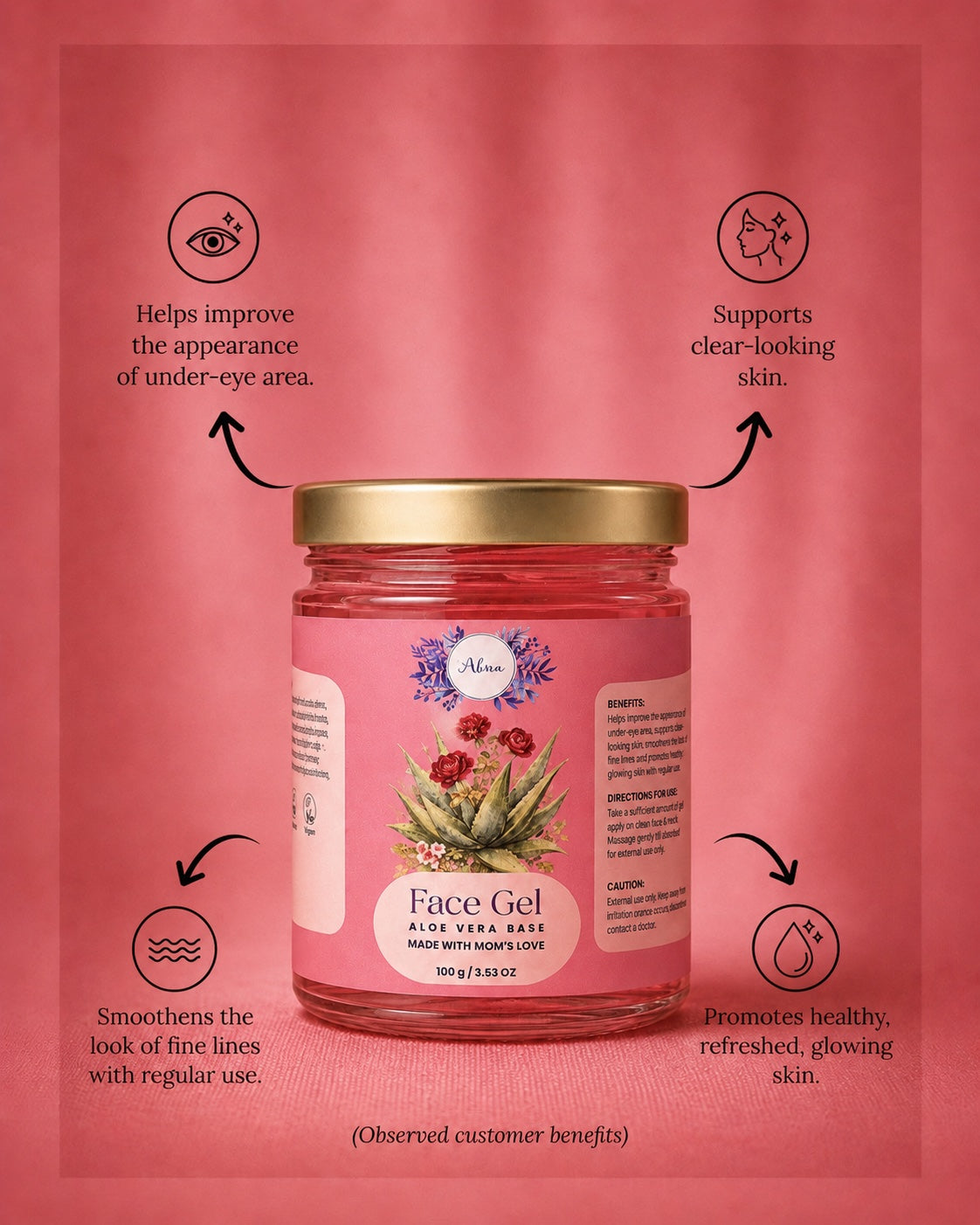 Abrra Aloe Vera Face Gel benefits