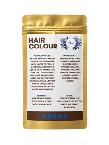 Abrra Brown Hair Colour transparent product view