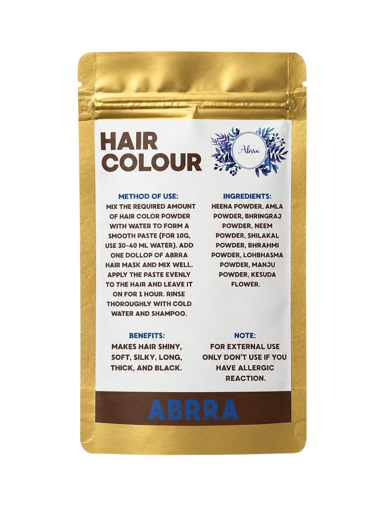 Abrra Brown Hair Colour transparent product view
