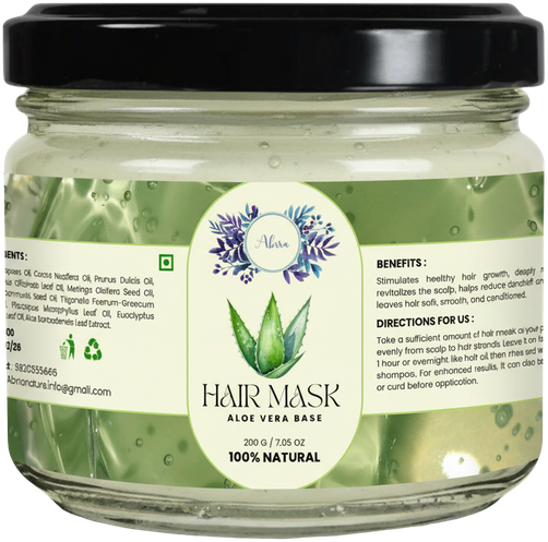Abrra Hair Mask transparent product view